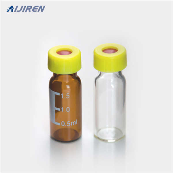 12x32mm standard opening HPLC glass vials closures